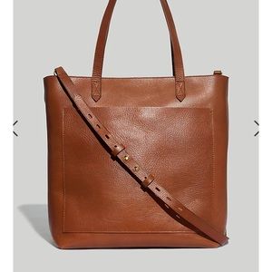 Madewell zip top medium transport tote